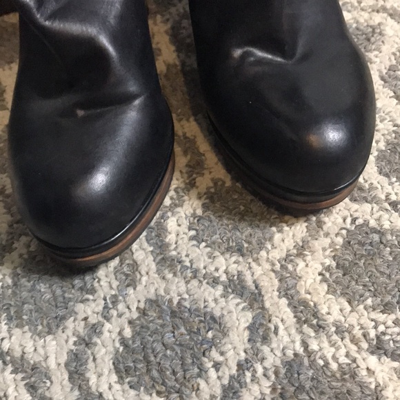 Lucky Brand Booties, black leather. Size 9 - Picture 5 of 14